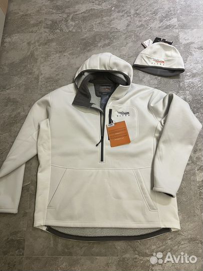 Толстовка Sitka Gradient hoody white XXL