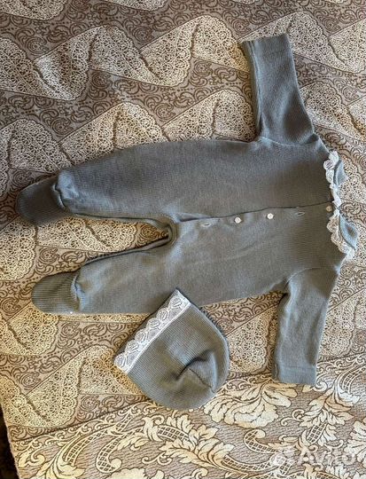 Комплект на выписку для девочки весна