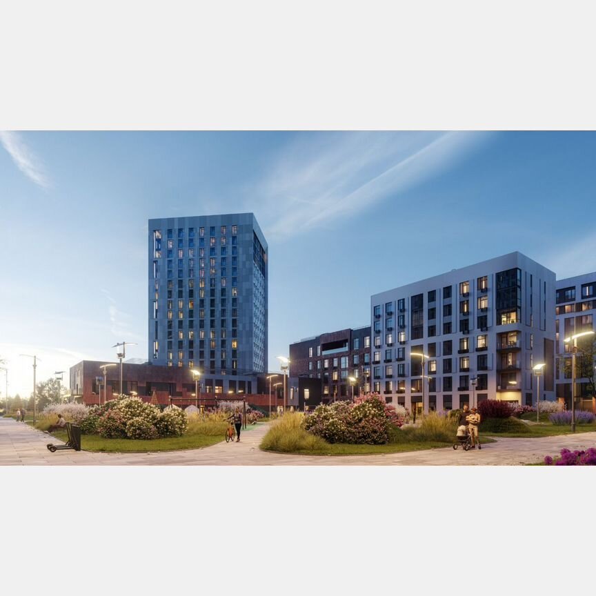 3-к. квартира, 82,2 м², 30/35 эт.