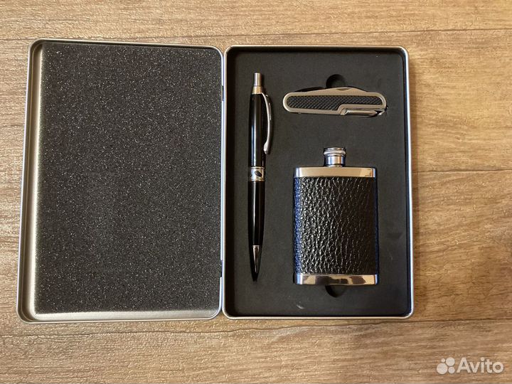 Подарочный набор мужской с фляжкой