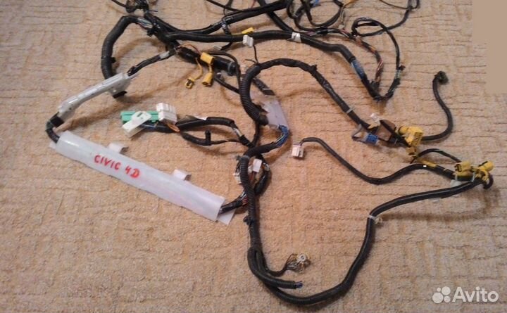 Проводка моторного отсека Civic 4D / Цивик 4д