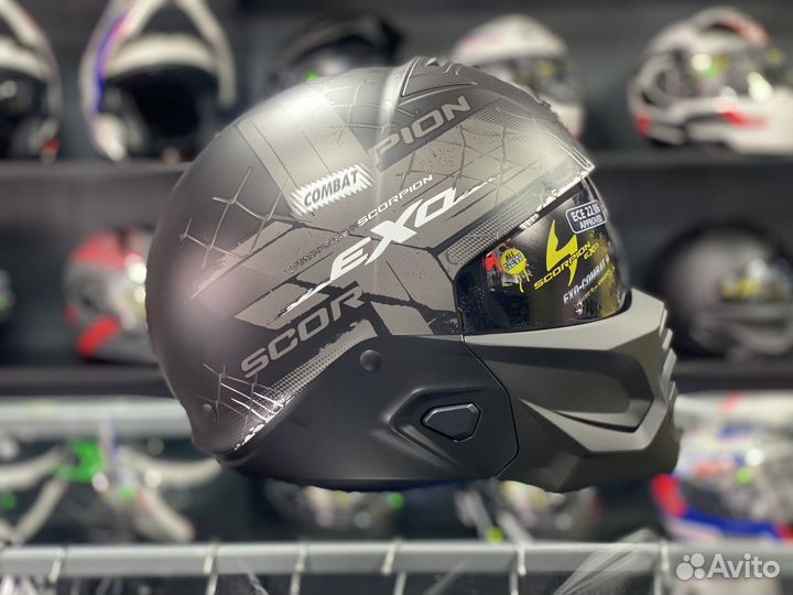 Мотошлем Scorpion Exo Combat 2 Xenon