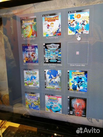 PlayStation 3 прошитая 90 игр + 2 джойстика