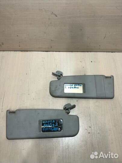 Козырёк солнцезащитный Skoda Fabia 2