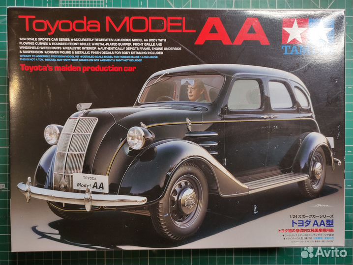 Сборная модель 1/24 Tamiya Toyota AA Type