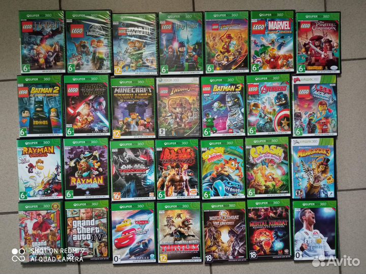 Игры и Диски для игровой приставки X-BOX 360