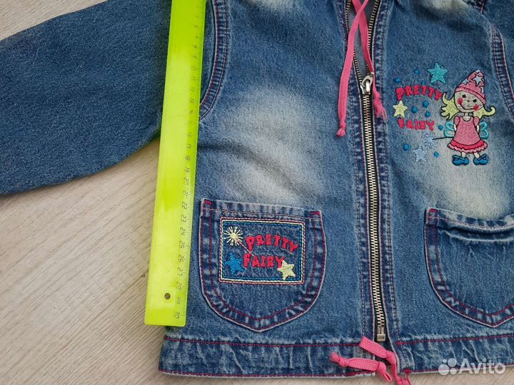 Джинсовый костюм на выход 3-4 года