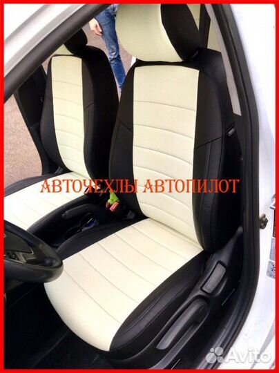 Чехлы Автопилот Hyundai Solaris 2 из экокожи