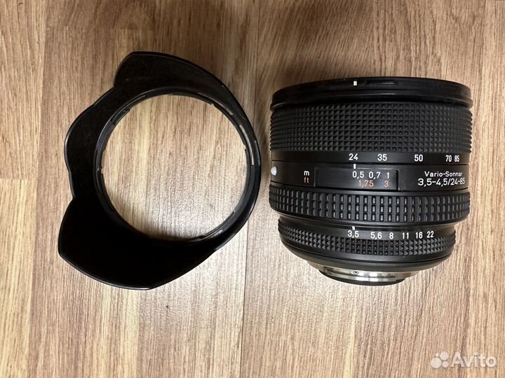 Contax N1 + Carl Zeiss 24-85 Vario-Sonnar