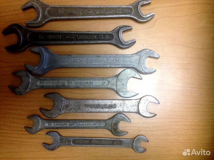 Гаечные ключи из СССР