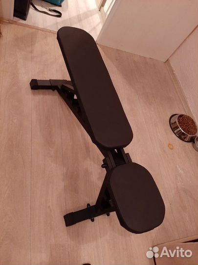 Скамья для жима черная