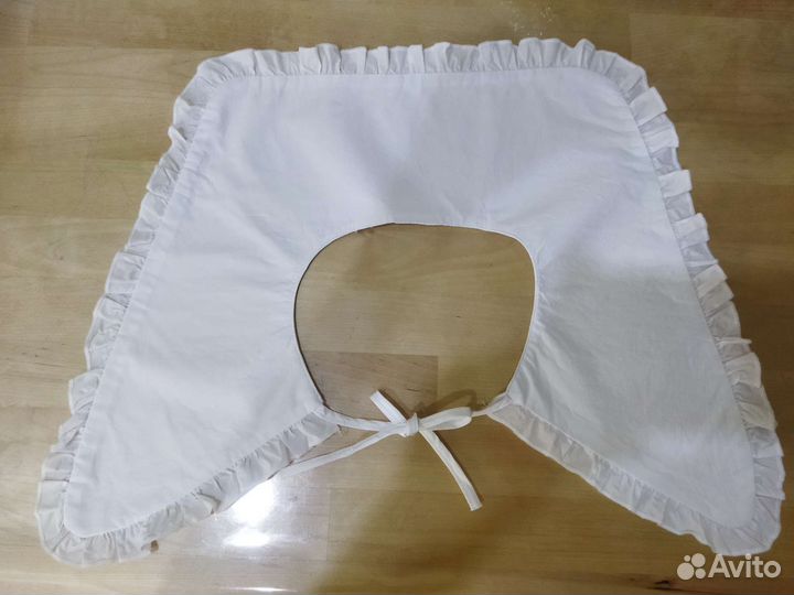 Воротник съемный белый х/б