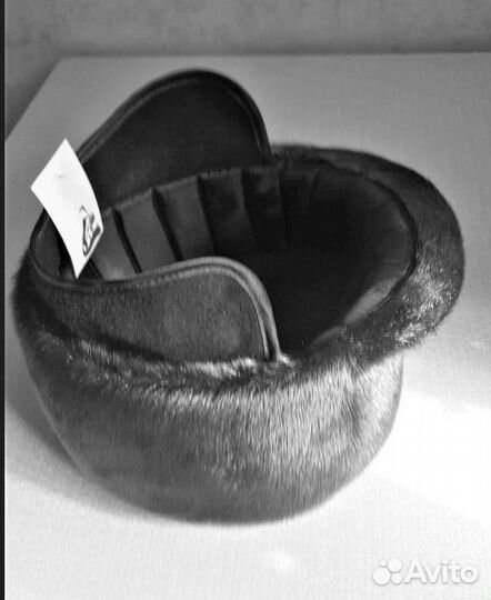 Шапка меховая муж новая нерпа фабрика Отрада