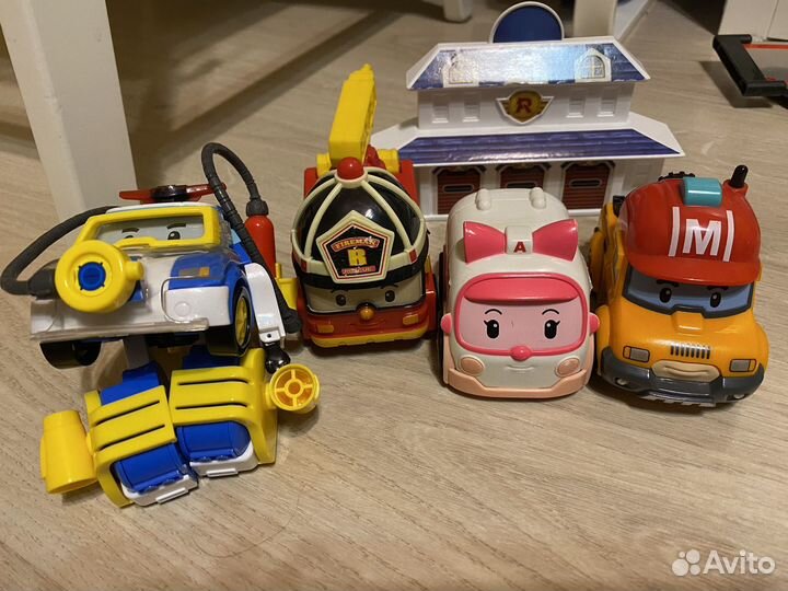 Машинки поли робокар трансформеры