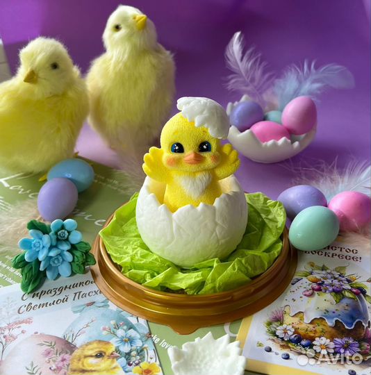 Мыло ручной работы на Пасху