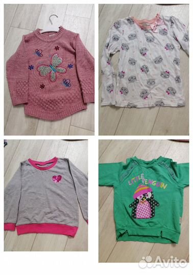Футболка, платье, юбка,кофта на девочку размер 116