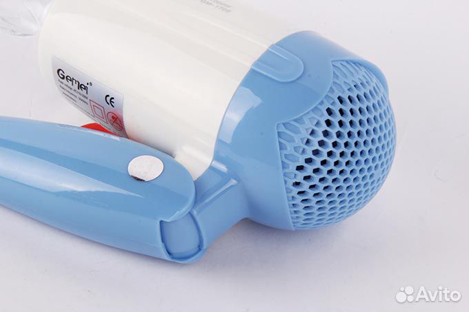 Фен для волос складной Gemei 1709