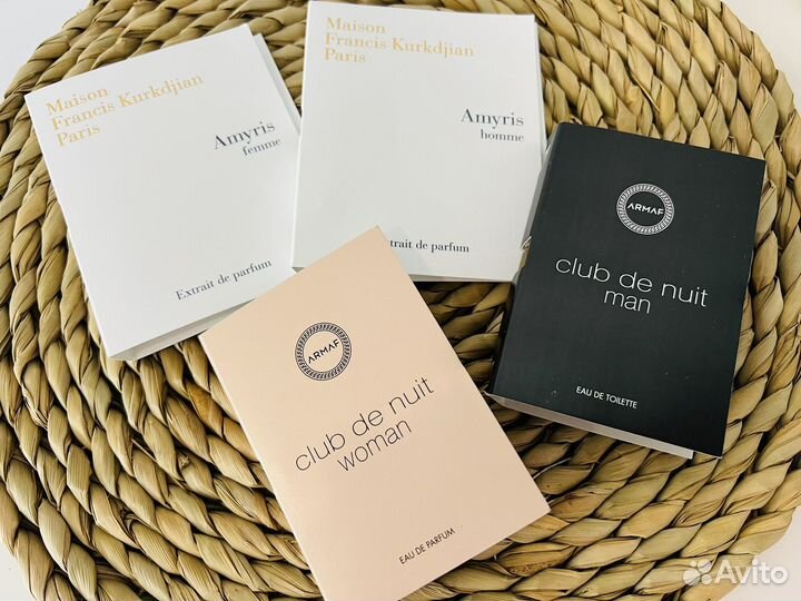 Парфюмерные семплы