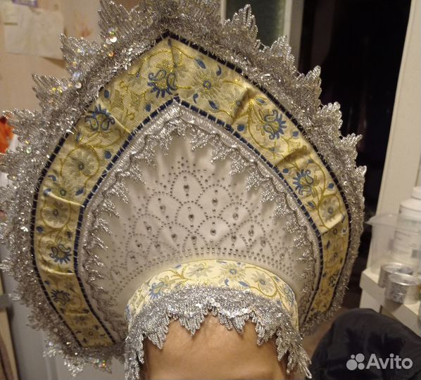 Костюм снегурочки детский 115-140.аренда