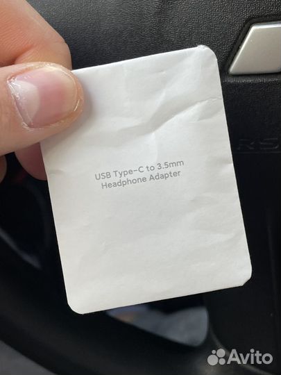 Переходник с Type-c на 3,5 оригинал