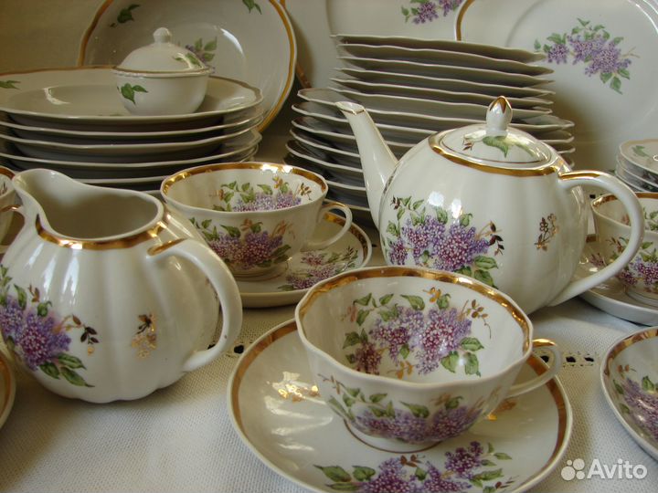 Сервиз Дулево сирень