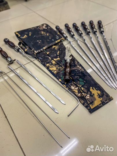 Набор шампуров в чехле