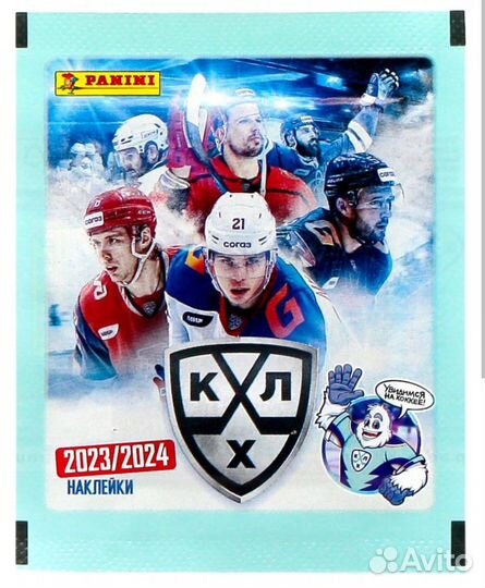 Наклейки panini кхл 2023 2024