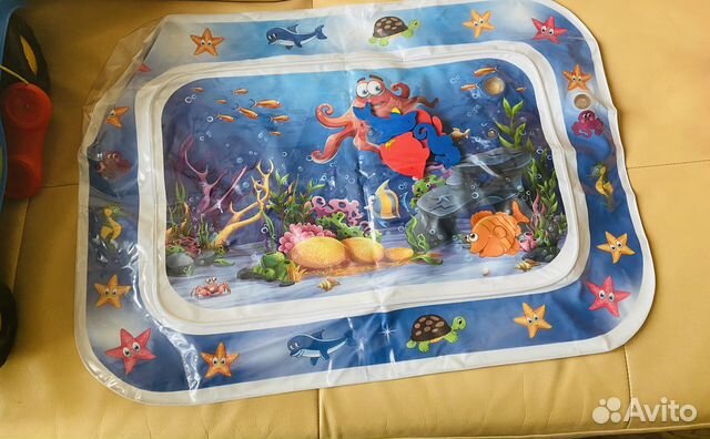 Развивающий водный коврик обмен