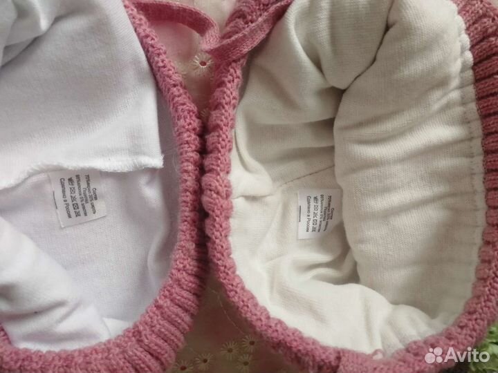 Комплект шапка, снуд весна-осень 52-54