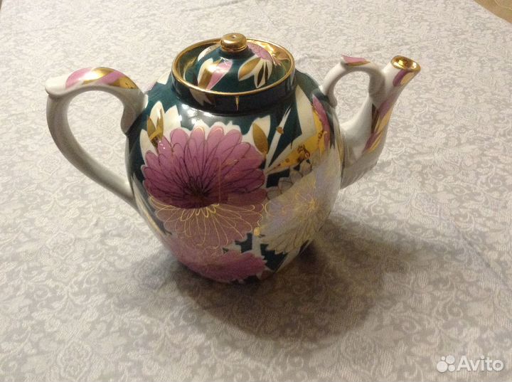 Чайник заварочный фарфоровый, Ликино-Дулево