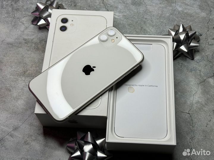 iPhone 11 128gb Акб 89 Ростест (sim+esim)