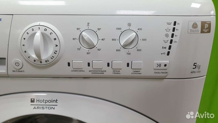 Стир.машинка hotpoint ariston arsl105