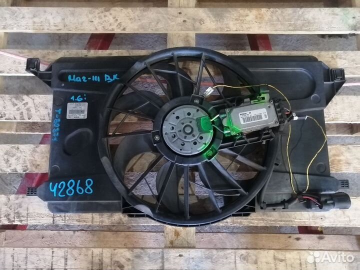 Вентилятор радиатора Mazda 3 BK 1.6 бензин