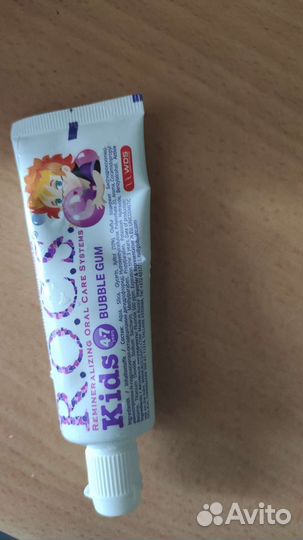 Детская зубная паста