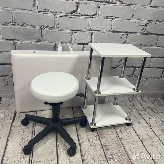 Комплект мастера стул кушетка тележка