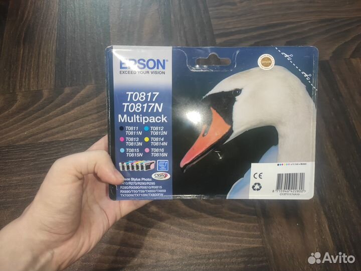 Картриджи Epson T0817 Multipack