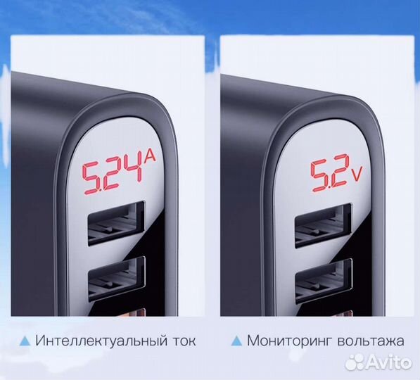 Зарядное блоки с быстрой зарядкой 30Вт, 5.4А