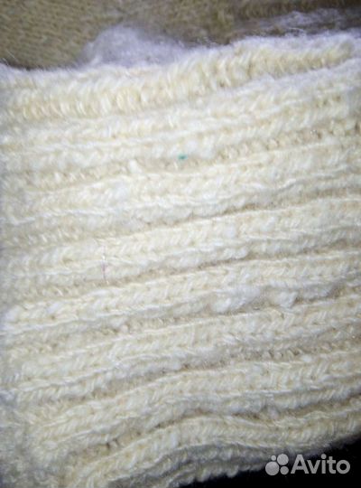 Носки из натуральной грубой овечьей шерсти