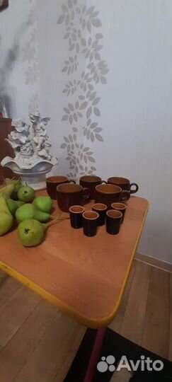 Керамические кружки и рюмки