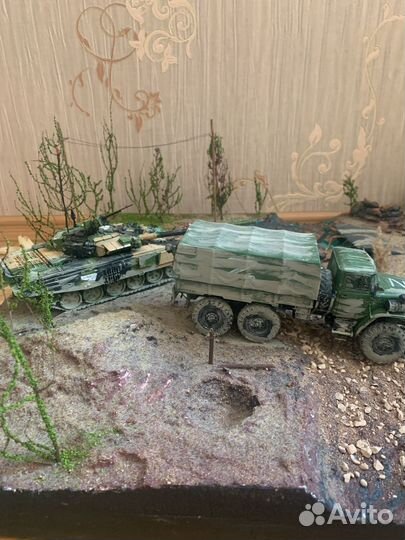 Диорама 1 35 размер 1м на 50 см