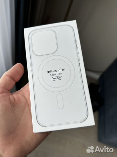 Чехол Apple Clear Case для iPhone 15 Pro (MagSafe)