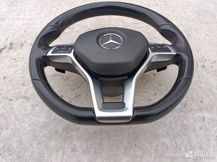 Руль AMG Mercedes W212 W218 в сборе с Airbag