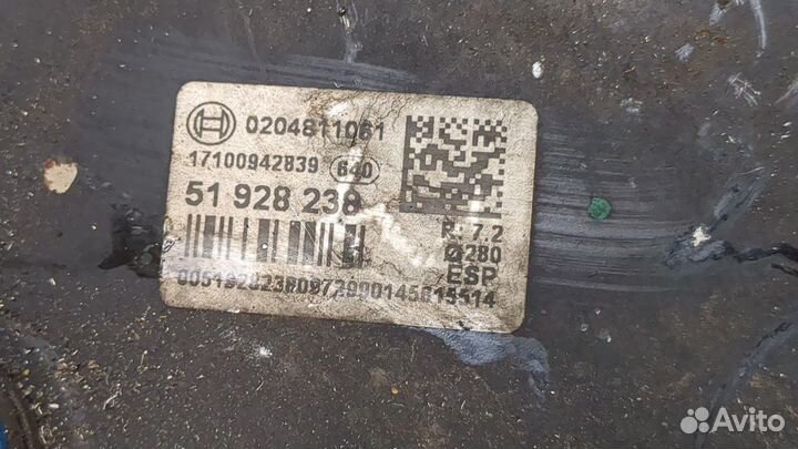 Цилиндр тормозной главный Citroen Jumper (Relay) 2014, 2014