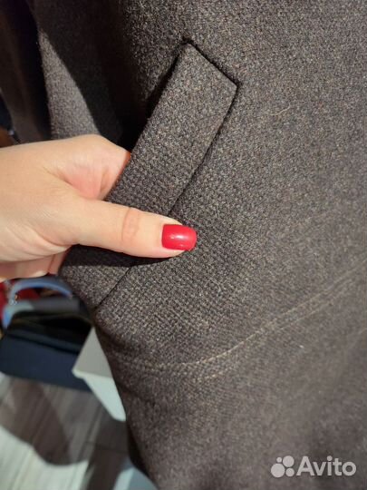 Пальто женское демисезонное 46 48 шерсть