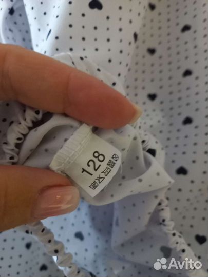 Блузки школьные 128 134