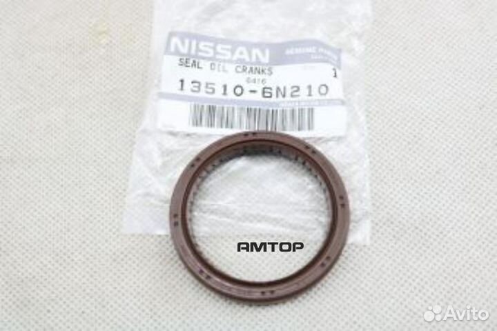 Nissan 13510-6N210 Сальник коленвала передний niss