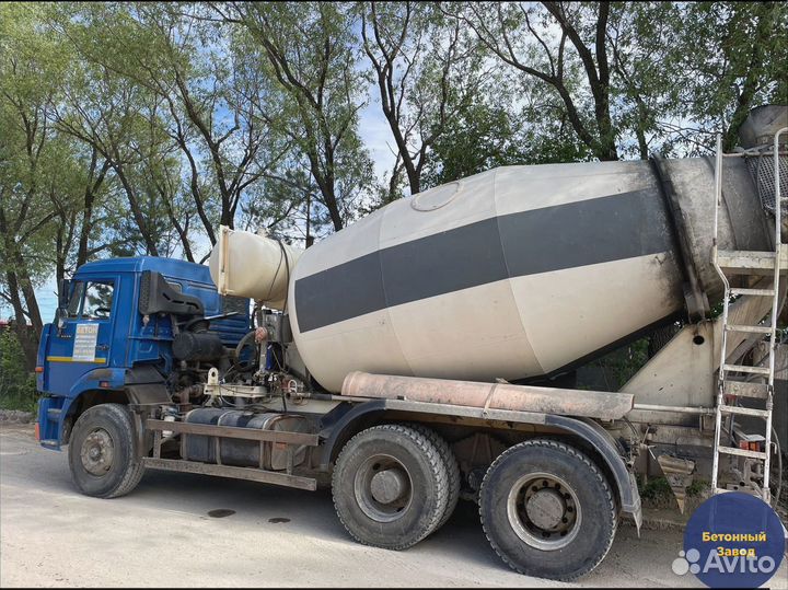 Доставка бетона миксером от 1 куба