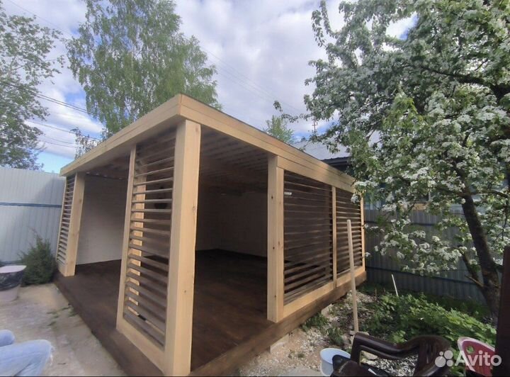 Построю беседку