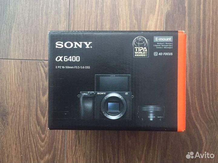 Sony Alpha ilce-6400 kit 16-50mm Новые-Гарантия