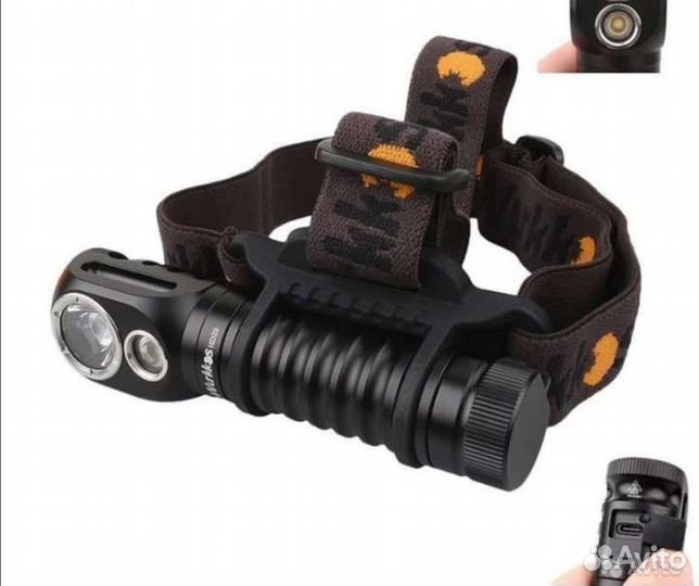 Налобный фонарь Wurkkos HD20 с батареей